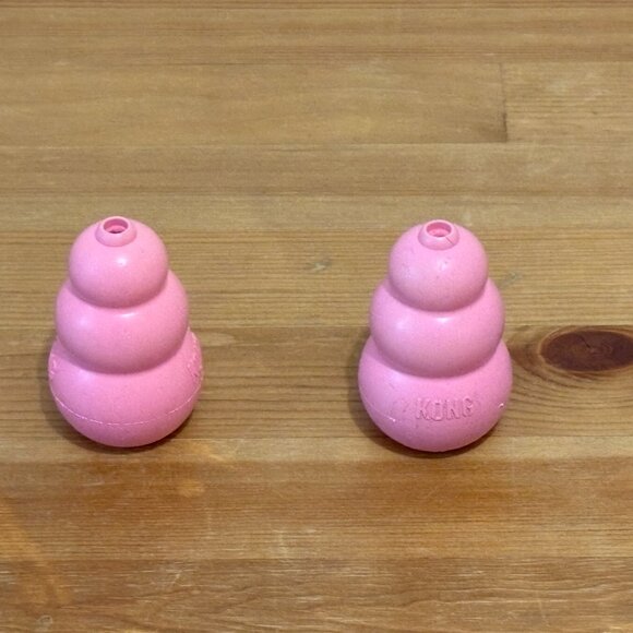 Pet Teether Cooling Chew Toy for Dogs and 2 Puppy KONG Natural Teething Rubber - Picture 4 of 13